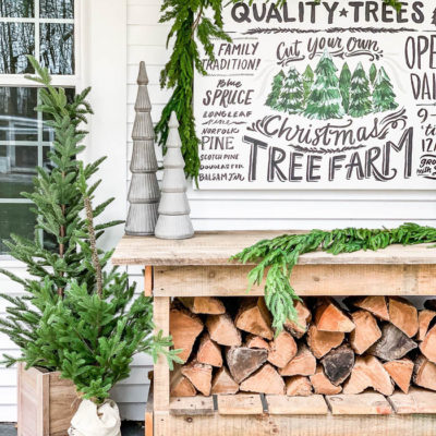Christmas Tree Farm | Porch Decor