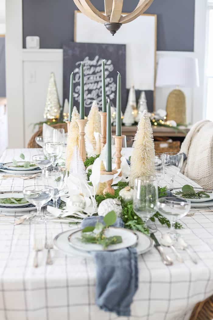 Festive Christmas Tablescape - Rooms For Rent blog