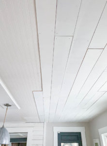 DIY | Faux Shiplap Ceiling - Rooms For Rent blog