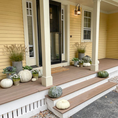 Simple Fall Porch ’21