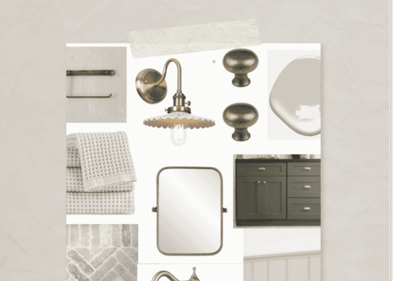 Guest Bathroom, Design Plan