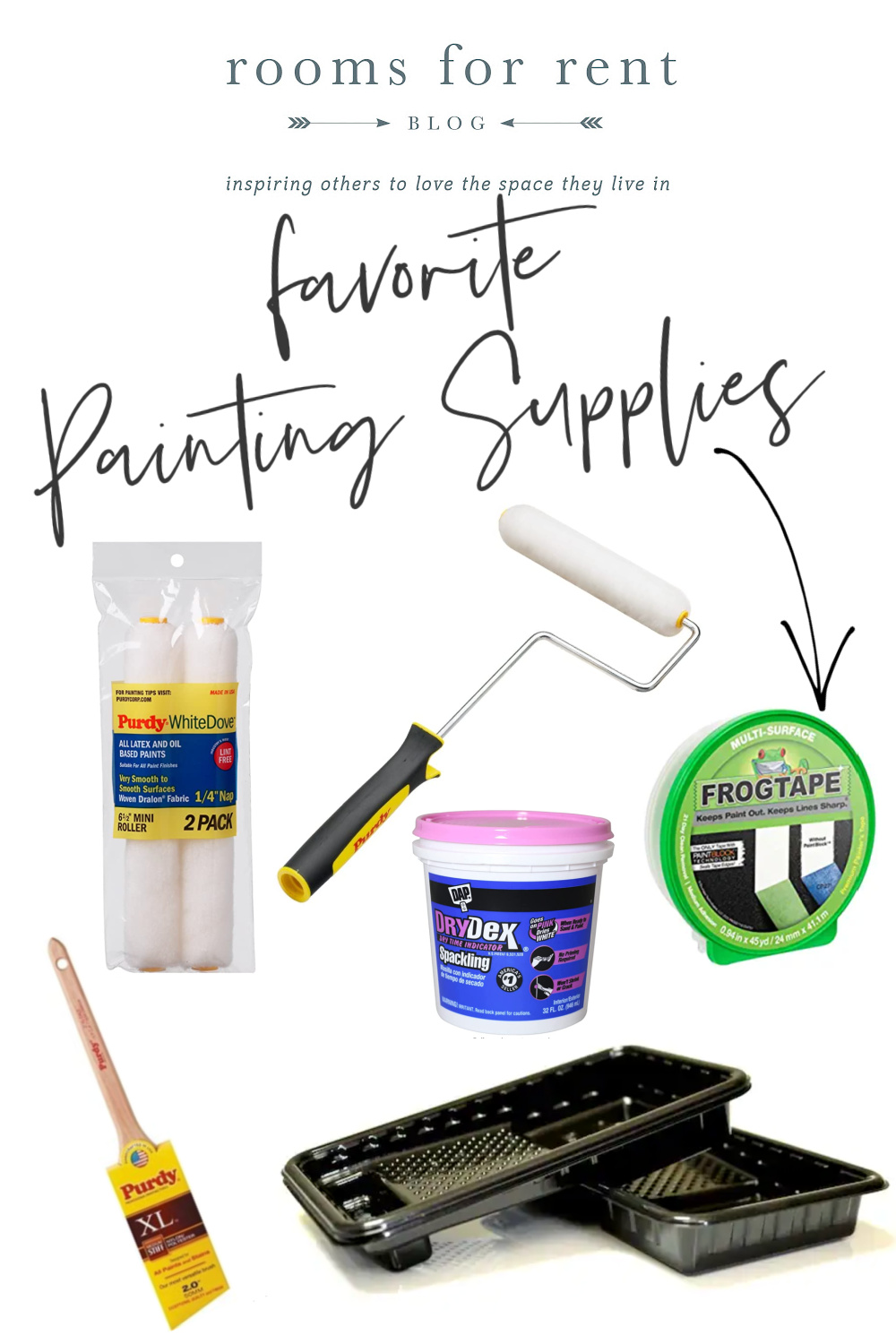 My Go-To Painting Tools - Rooms For Rent blog