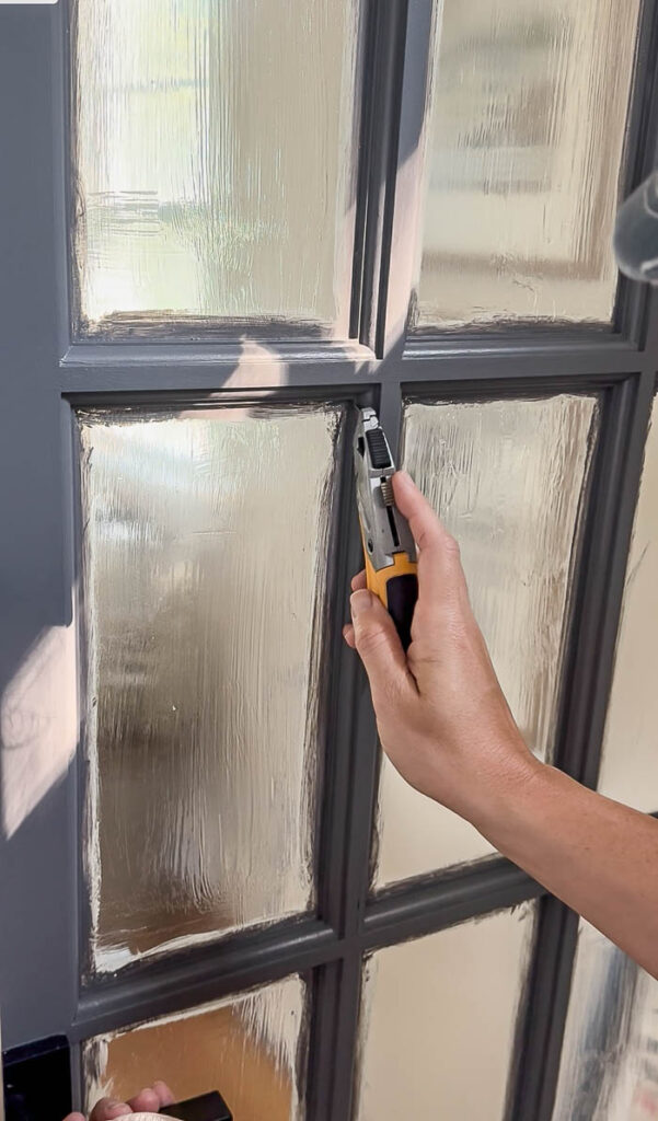 How to Paint a French Door