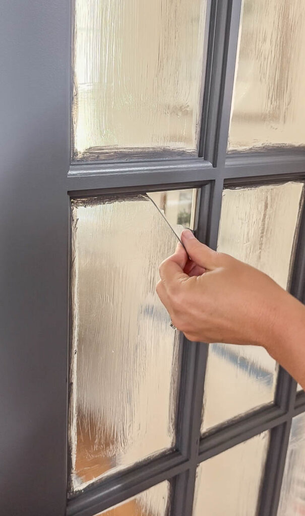 How to Paint a French Door