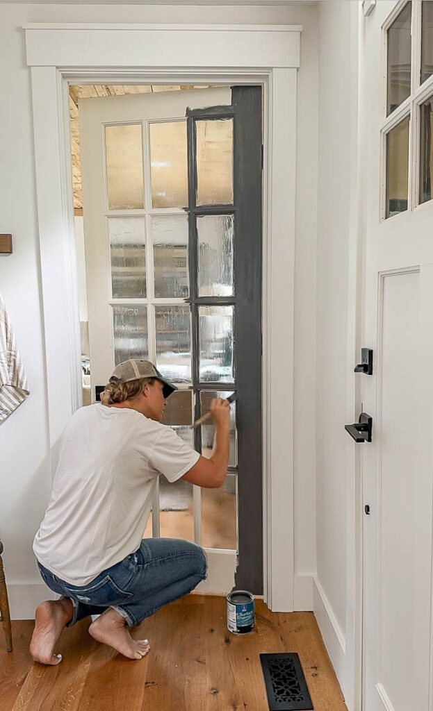 How to Paint a French Door