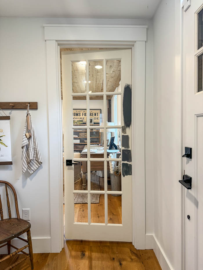 How to Paint a French Door