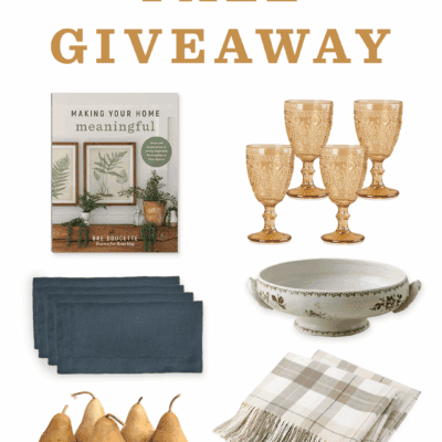 Fall Giveaway: Cozy Finds for Your Home