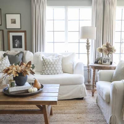 Cozy Fall Home Tour: Neutral Fall Decorating Ideas for a Warm, Welcoming Home