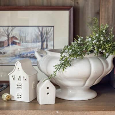Favorite White Ceramic Houses for Christmas