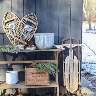 How to Make a Simple Winter Planter (Easy DIY for your Porch)