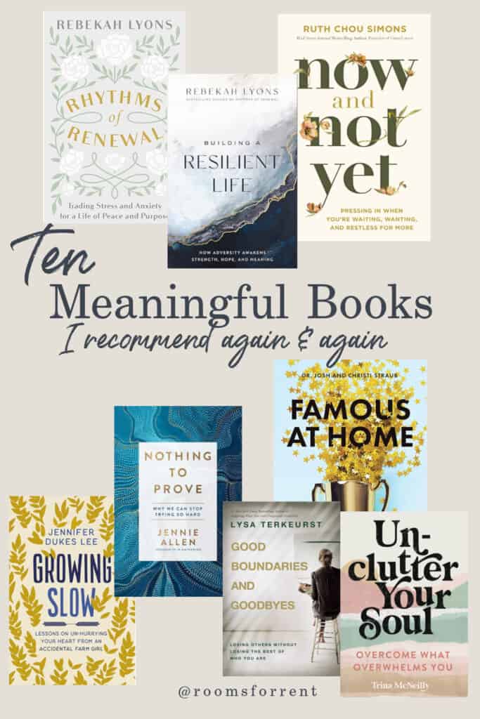 10 Meaningful, faith-filled Books